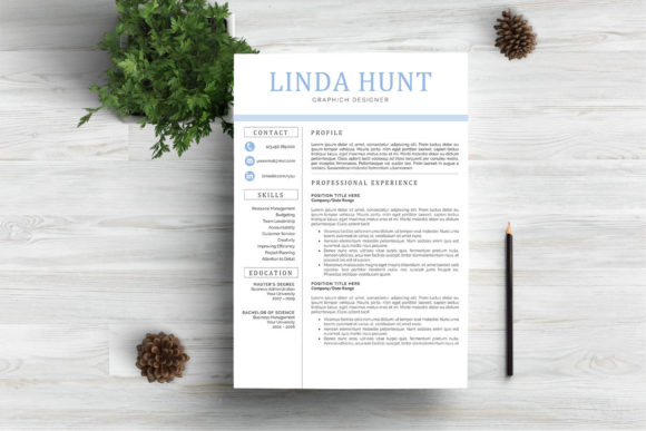Download Creative Feminime Resume Template Word - Feminime Collection