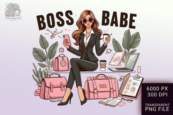 Download Girl Boss Entrepreneur Businesswoman Art - Entrepreneur Collection