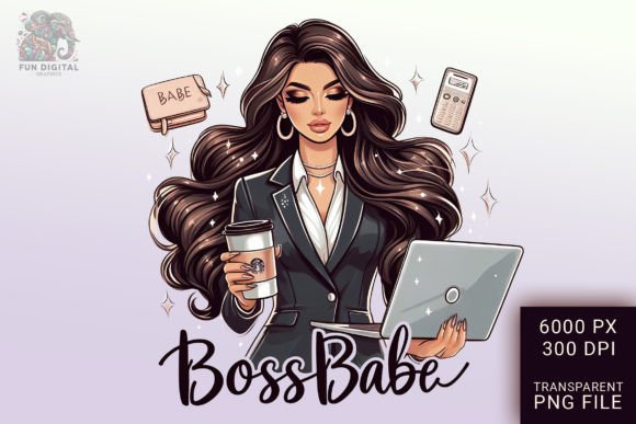 Download Girl Boss Entrepreneur Businesswoman Art - Premium Resources