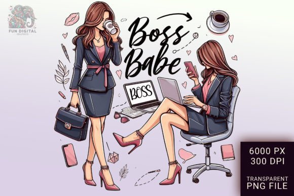 Download Girl Boss Entrepreneur Businesswoman Art - Entrepreneur Collection